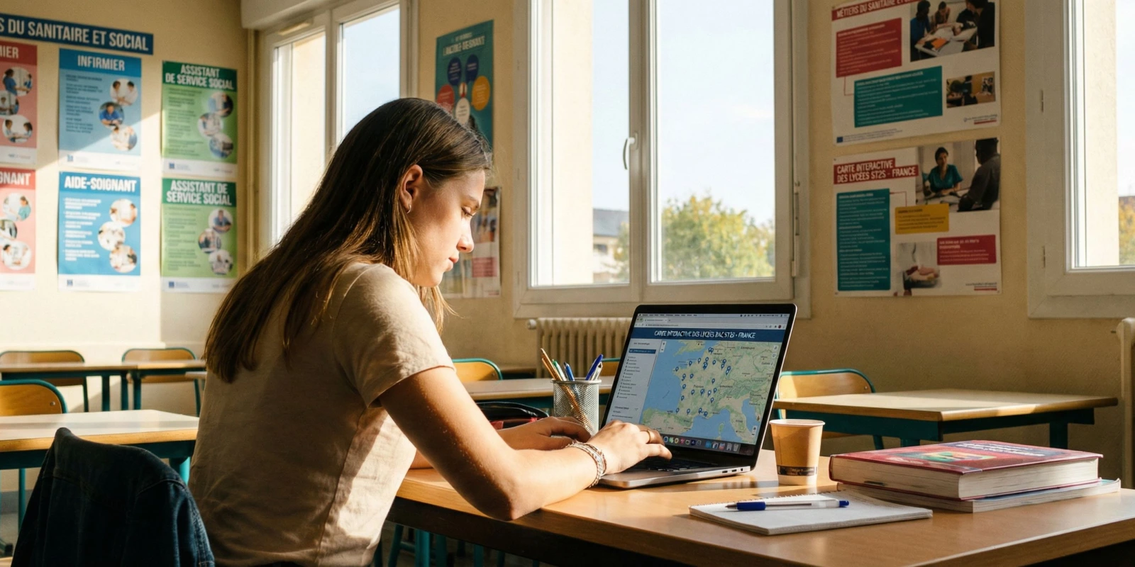 Lycées Bac ST2S : Carte des 529 Établissements en France (Public, Privé, Internat)